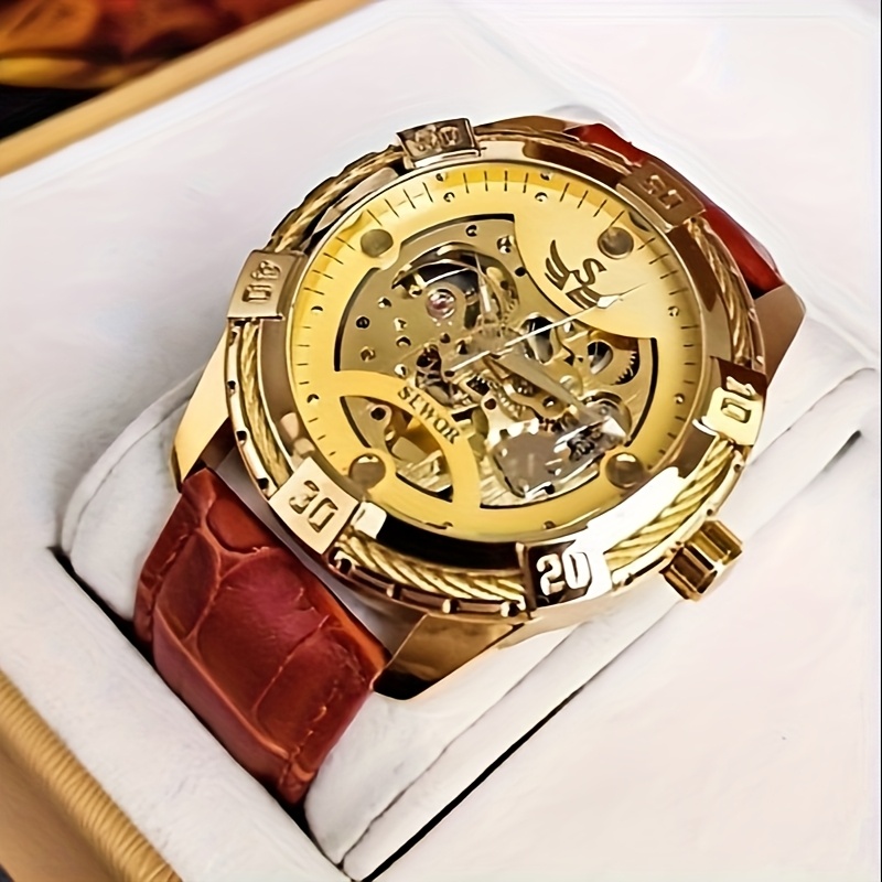 Grand cadran ajouré : une montre au mécanisme visible
