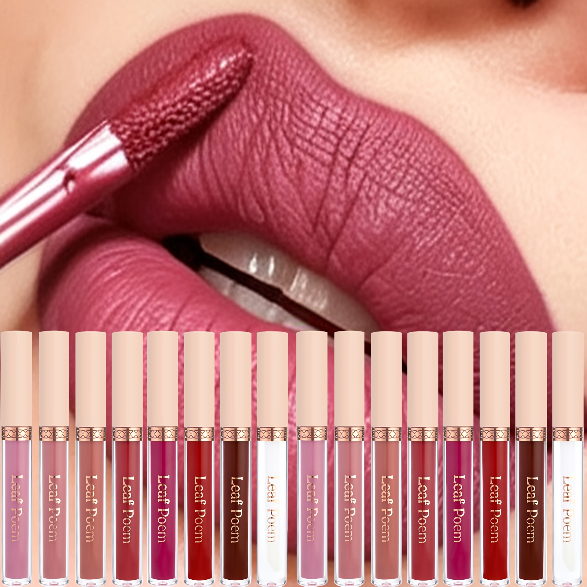 Une palette de teintes pour les lèvres