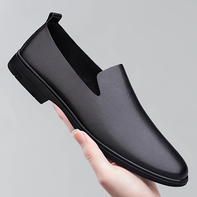 Chaussures homme à tige simple épaisseur