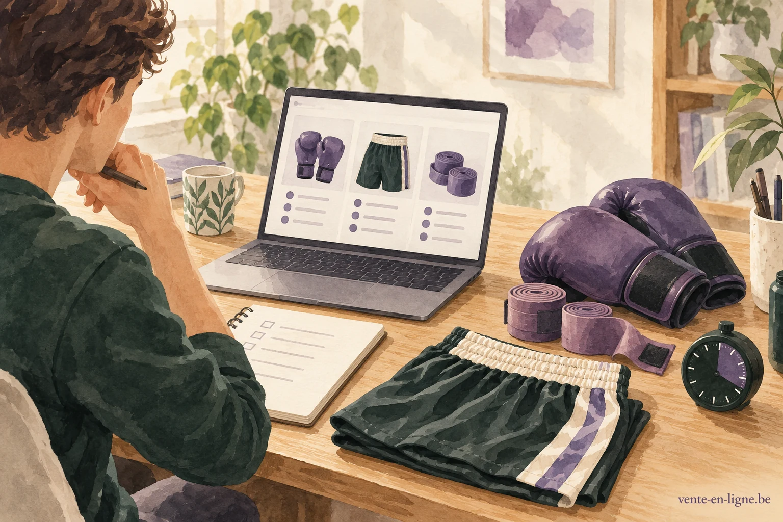 Illustration d’équipements d’entraînement, sans représenter une référence commerciale précise.
